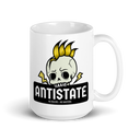 Throwback white mug