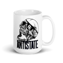 belligerent white mug