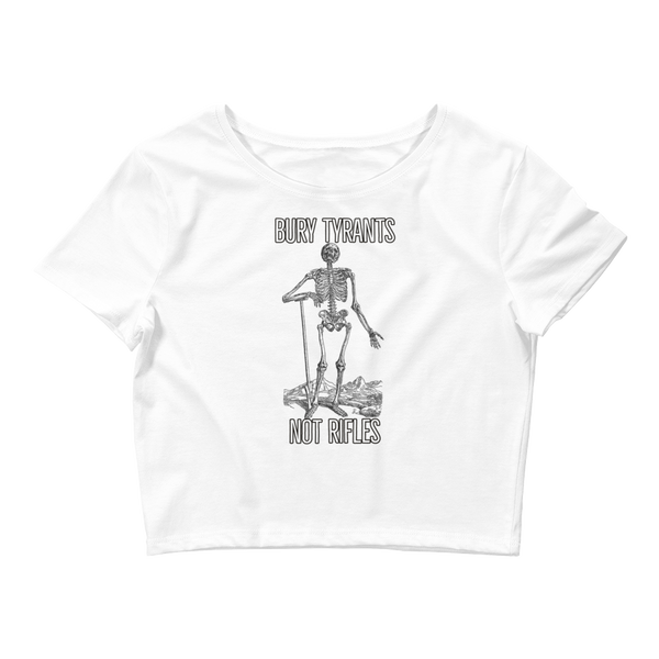 Bury Tyrants women's crop t-shirt