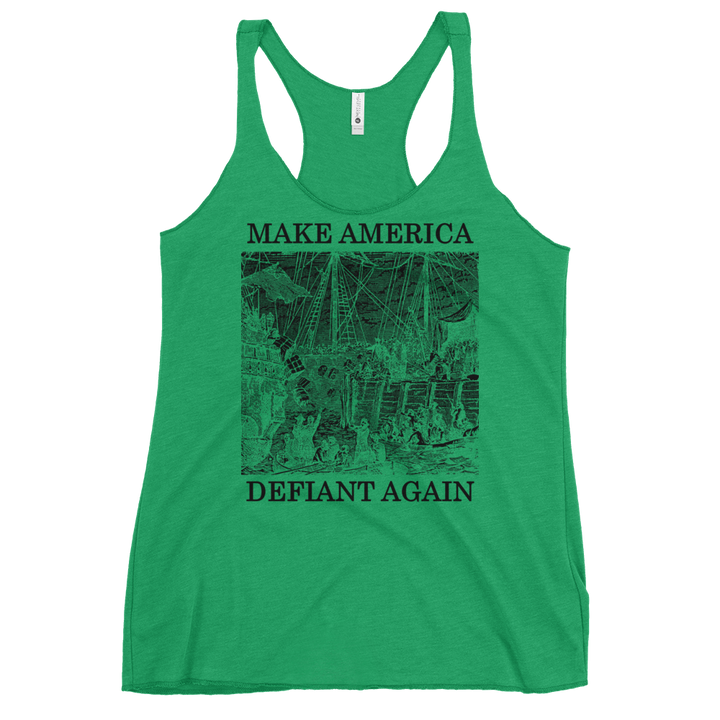 Make America Defiant Again women's racerback tank