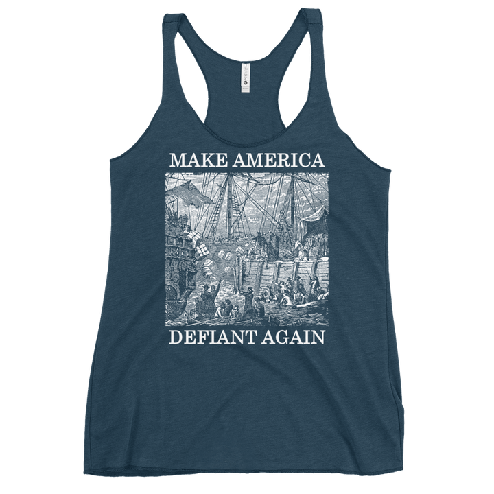 Make America Defiant Again women's racerback tank