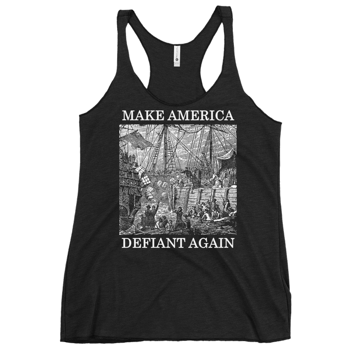 Make America Defiant Again women's racerback tank