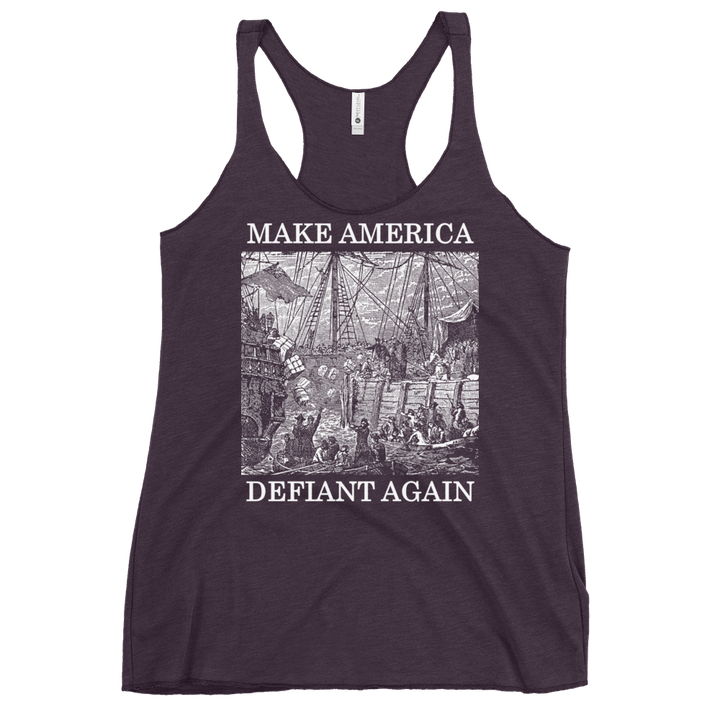 Make America Defiant Again women's racerback tank