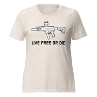 Live Free or Die women's tri-blend t-shirt