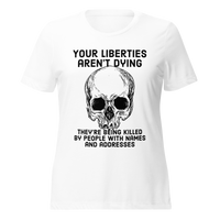 Liberties Aren't Dying women's tri-blend t-shirt